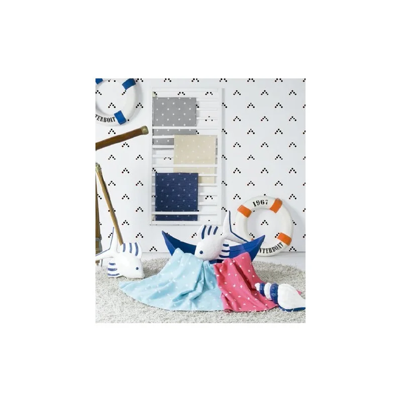 Grey dotted bamboo blanket 75 x 90 cm for stroller and crib Pielsa Grey dotted bamboo blanket 75 x 90 cm for stroller and crib Pielsa