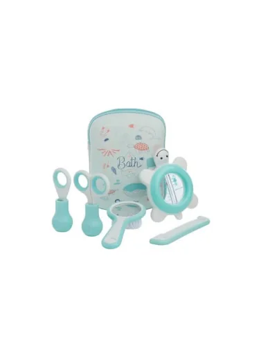 Trousse de toilette essentiel et soins bébé bleu Bébé Confort