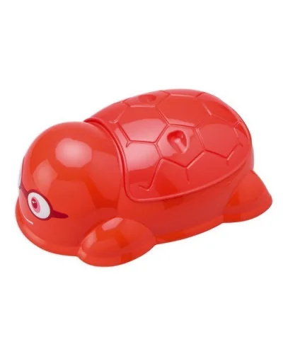 Orinal Tortue con tapa naranja Saro