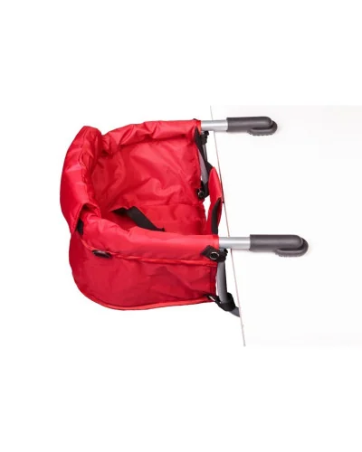 Silla de mesa roja Saro