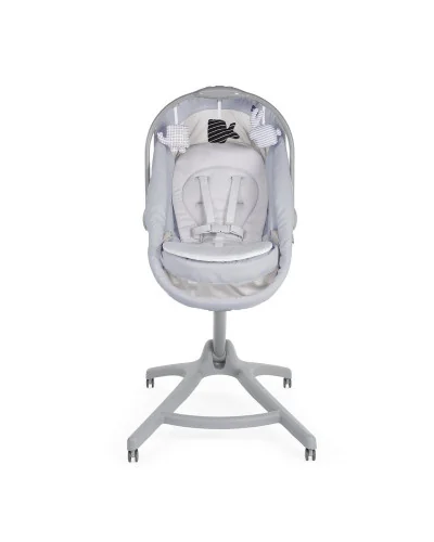 Berceau transat Baby Hug 4 en 1 Air Stone Chicco