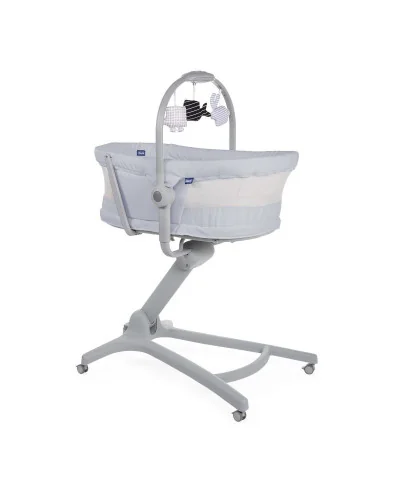 Berceau transat Baby Hug 4 en 1 Air Stone Chicco