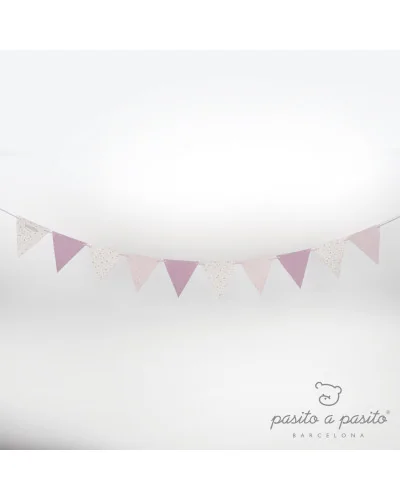 Guirlande décorative Basics rose Pasito a Pasito