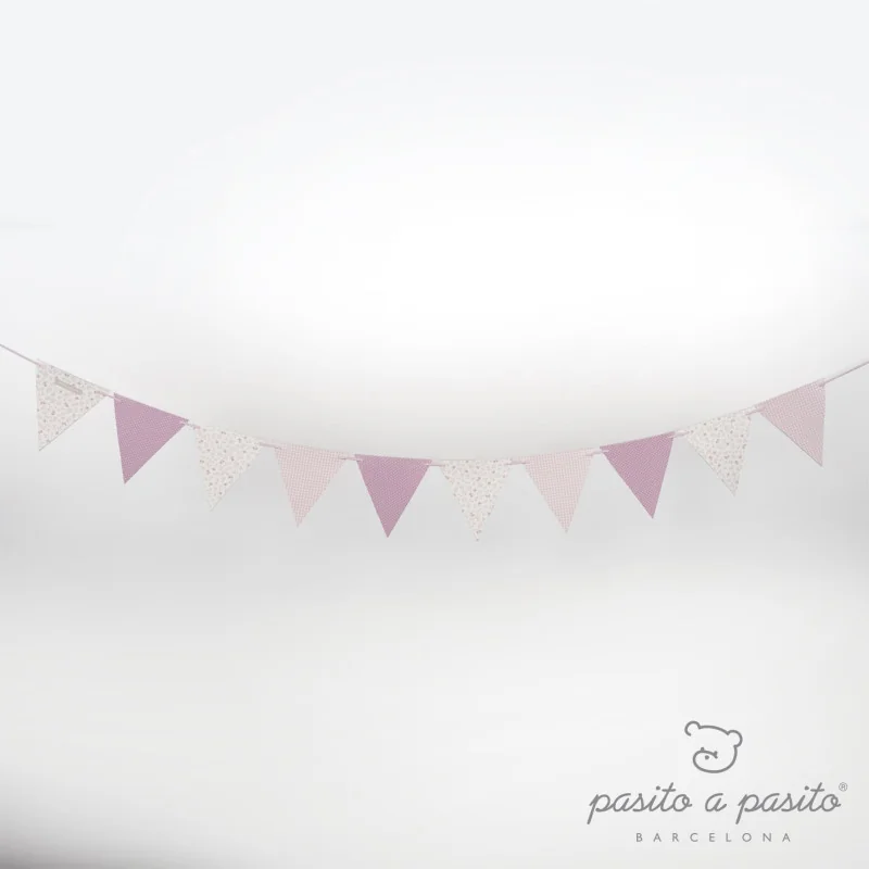 Basics decorative garland Pink Pasito a Pasito