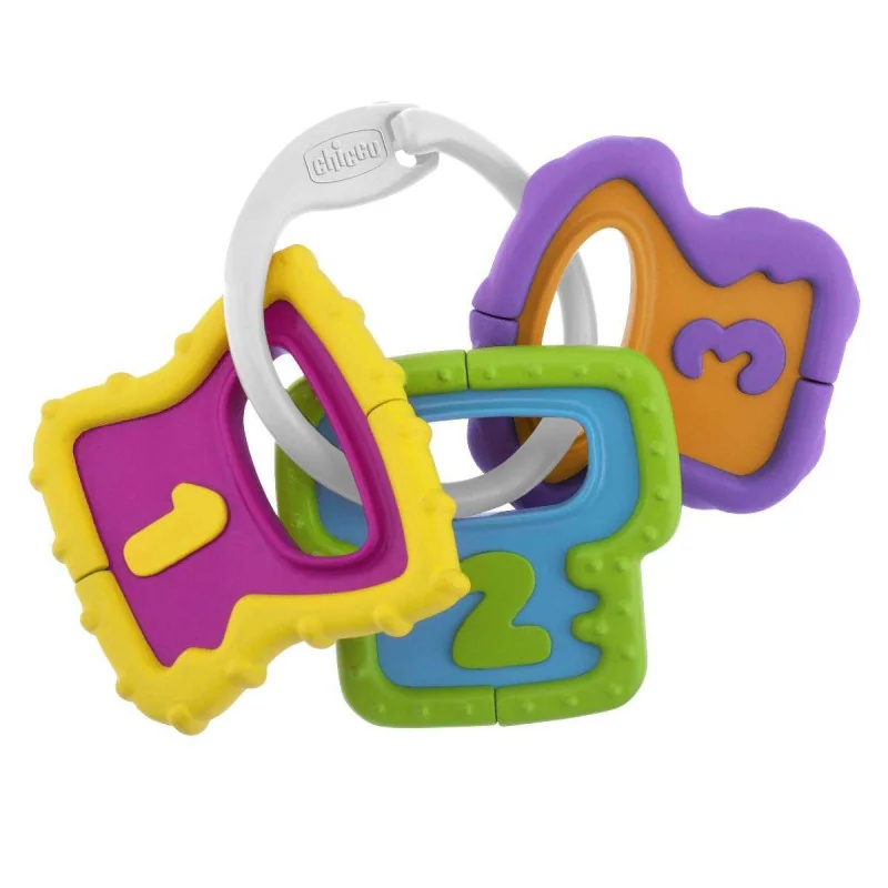 Colourful keys rattle from 3 months Chicco Colourful keys rattle from 3 months Chicco