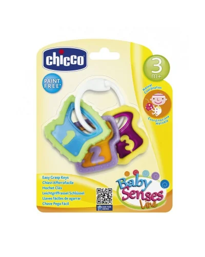 HOCHET CHICCO CLES COLOREES 3M+