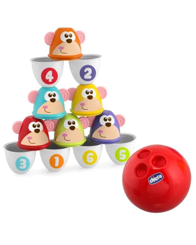 Jeu de bowling de la Jungle 18 mois-5 ans Chicco