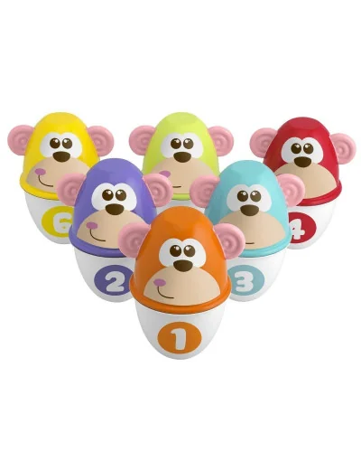 Jeu de bowling de la Jungle 18 mois-5 ans Chicco