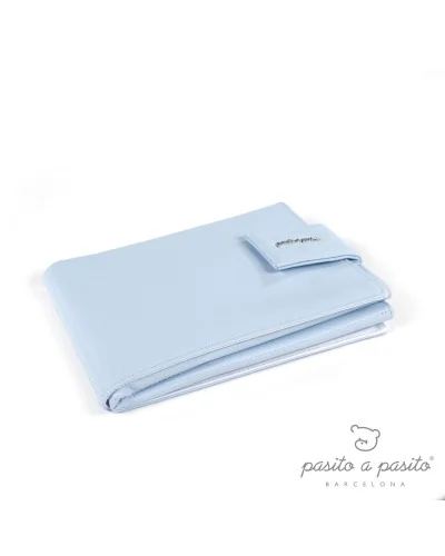 Inès quilted changing mat blue Pasito a Pasito