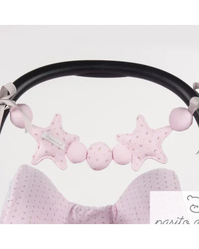 Sonajero Élodie estrella rosa Pasito a Pasito