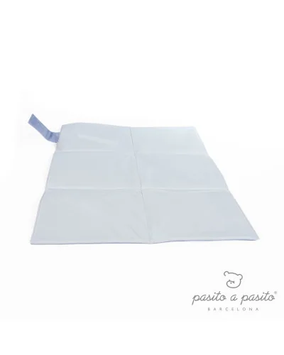 Inès quilted changing mat blue Pasito a Pasito