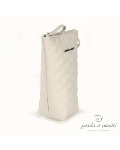 Portabiberones Inès acolchado beige Pasito a Pasito