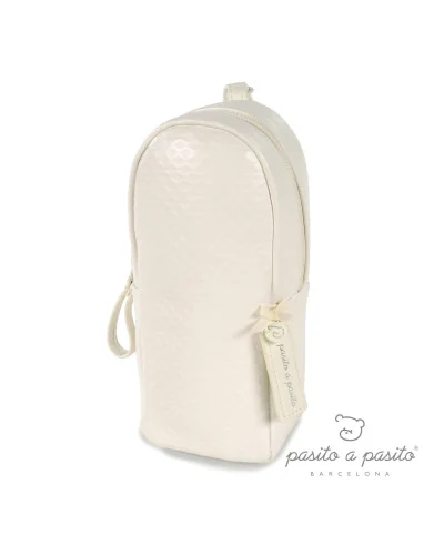 Cotton bottle holder white Pasito a Pasito