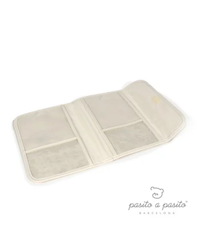 Cotton health record book cover white Pasito a Pasito