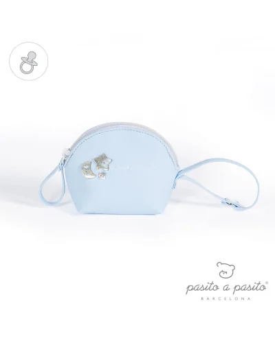 Élodie pacifier case blue Pasito a Pasito