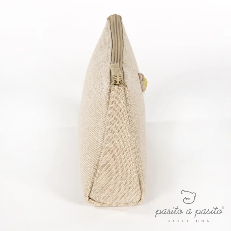 TROUSSE DE TOILETTE SWEET TWEED BEIGE Pasito a Pasito