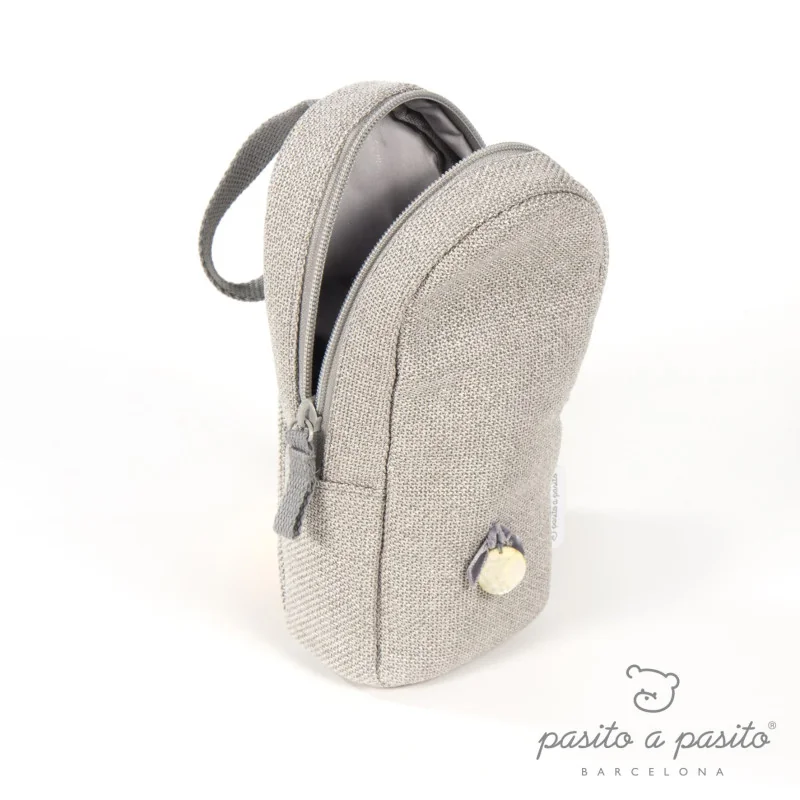 PORTE BIBERON SWEET TWEED GRIS Pasito a Pasito