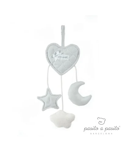 HOCHET COEUR OXFORD BEIGE Pasito a Pasito