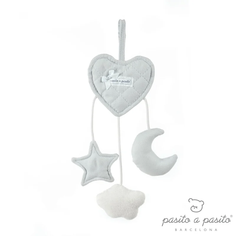 HOCHET COEUR OXFORD BEIGE Pasito a Pasito