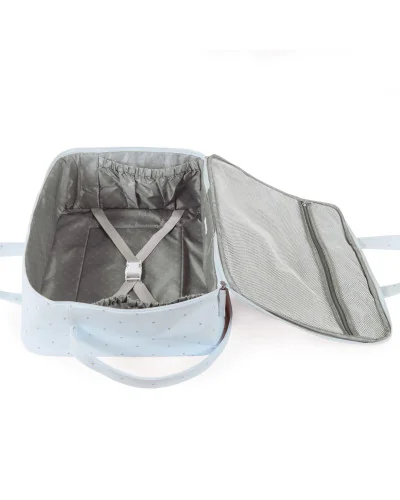 Valise de maternité Chelsea bleu Pasito a Pasito