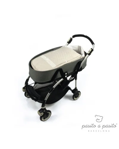 Oxford harness-compatible bunting bag Beige Pasito a Pasito