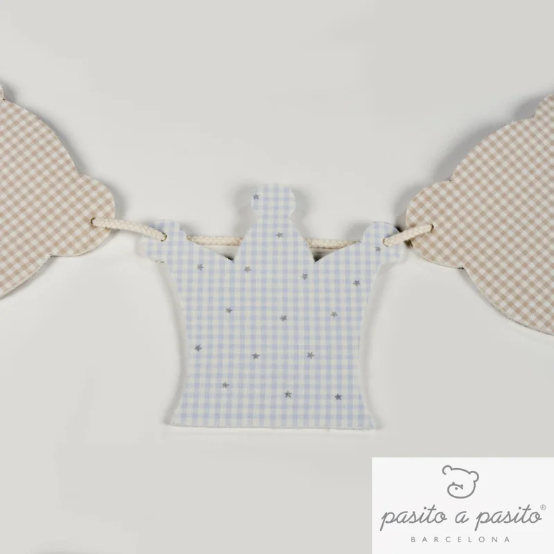 Guirlande décorative Petite Étoile bleu Pasito a Pasito