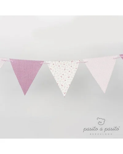 Guirnalda decorativa Basics rosa Pasito a Pasito
