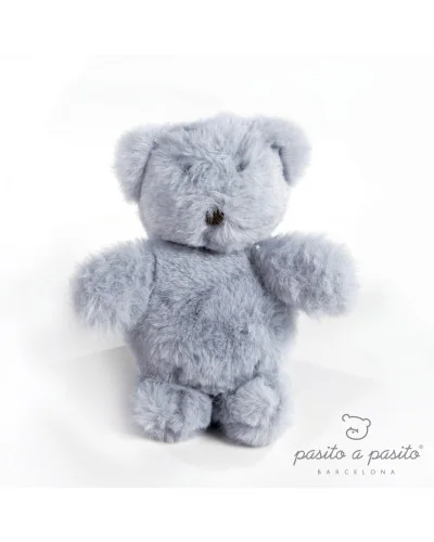 Porte-clés peluche ourson Inès bleu Pasito a Pasito