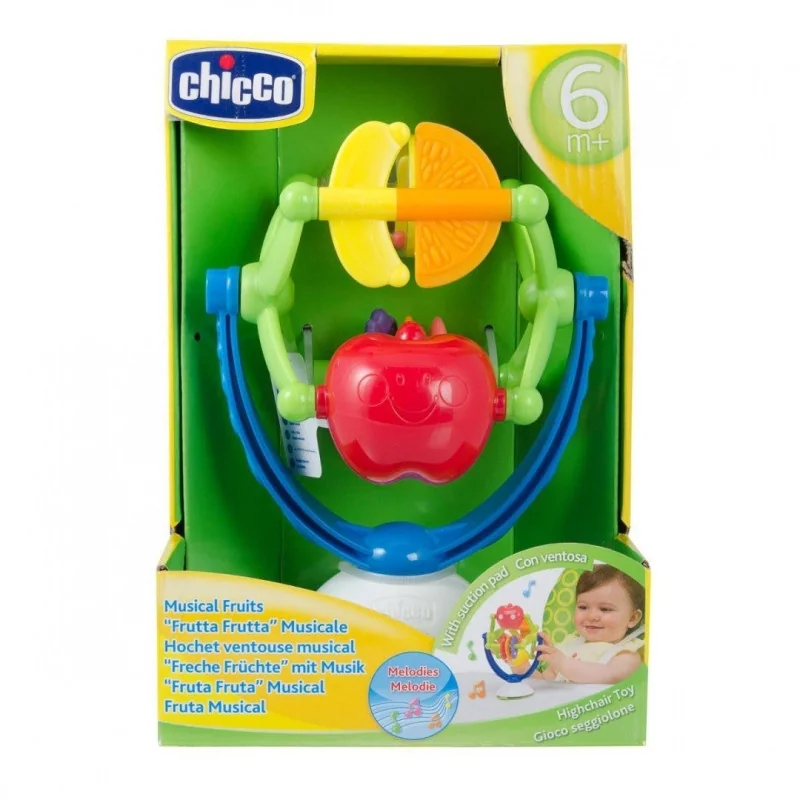 Hochet Ventouse Musical Fruits CHICCO 6m+