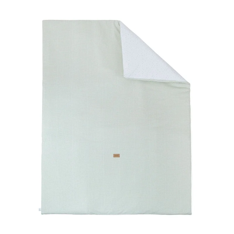 Artic Dream duvet cover Aqua Green 100 x 135 cm BonjourBébé Premium