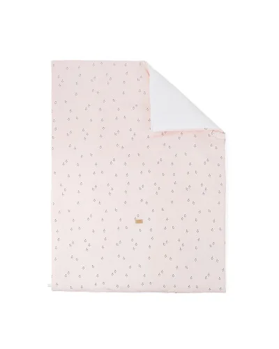Housse de couette My Planet rose 100 x 135 cm BonjourBébé Premium