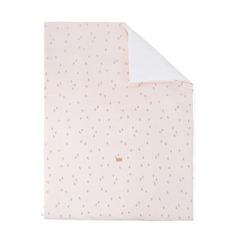 Housse de couette My Planet rose 100 x 135 cm BonjourBébé Premium