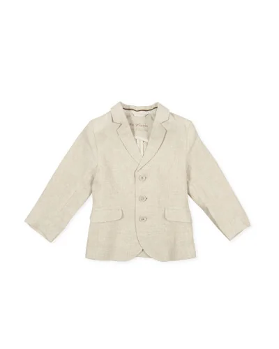 Boys' linen suit jacket Tutto Piccolo