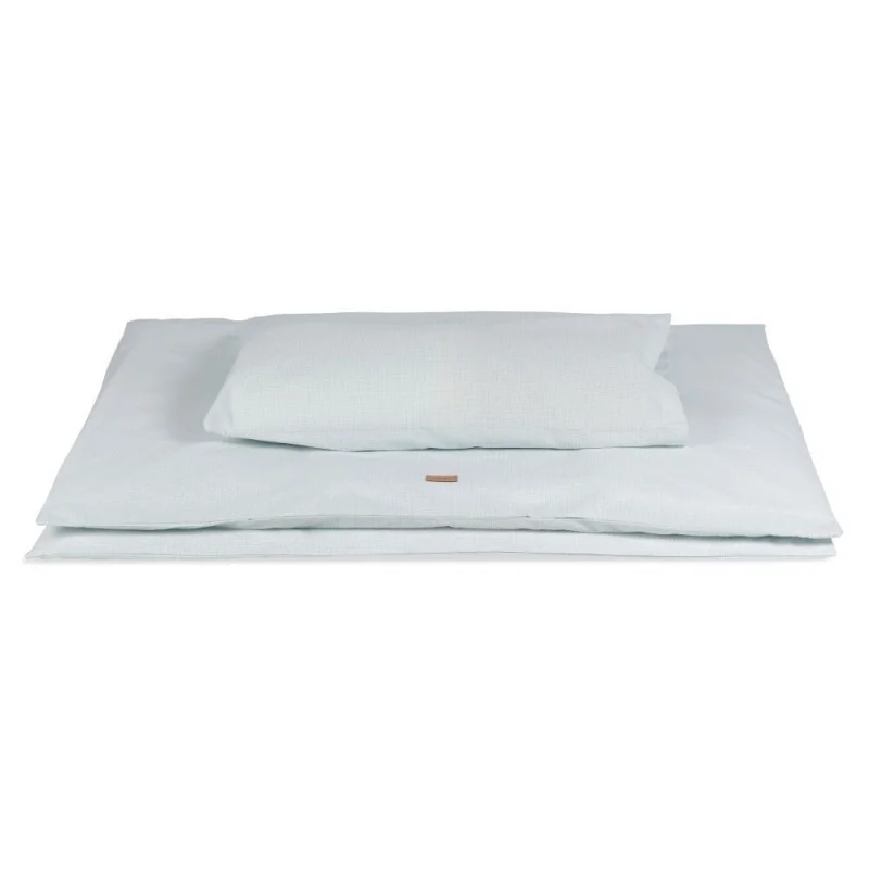 Deer 2-piece bedding set Aqua Green 100x135 cotton BonjourBébé Premium