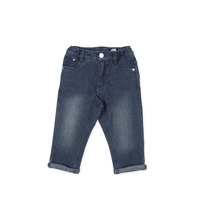 Pantalón vaquero niño Virgo índigo Tutto Piccolo