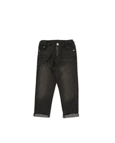 Pantalon garçon Virgo anthracite Tutto Piccolo