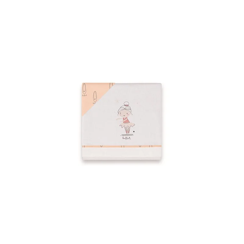 Ensemble de draps 3P BALLET Rose 60X120 003 Bimbidreams