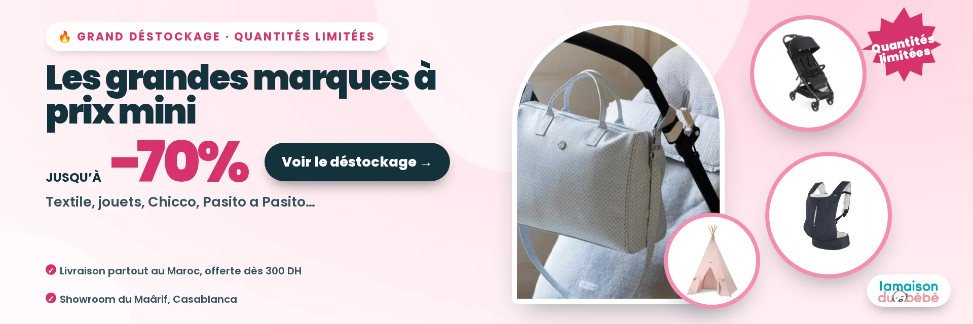 Grand déstockage : les grandes marques jusqu’à −70 %
