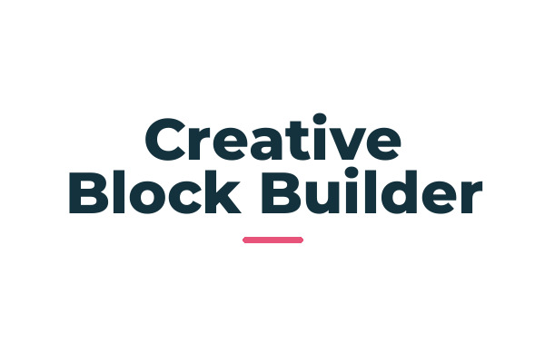 Creative Block Builder